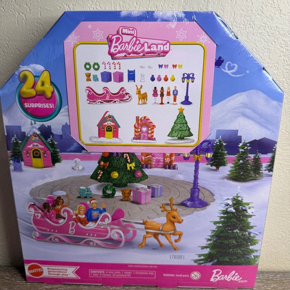 Mattel - Barbie Mini Barbieland Advent Calendar - Picture 2 of 2